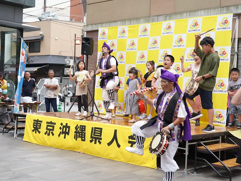 東京沖縄県人会エイサー隊